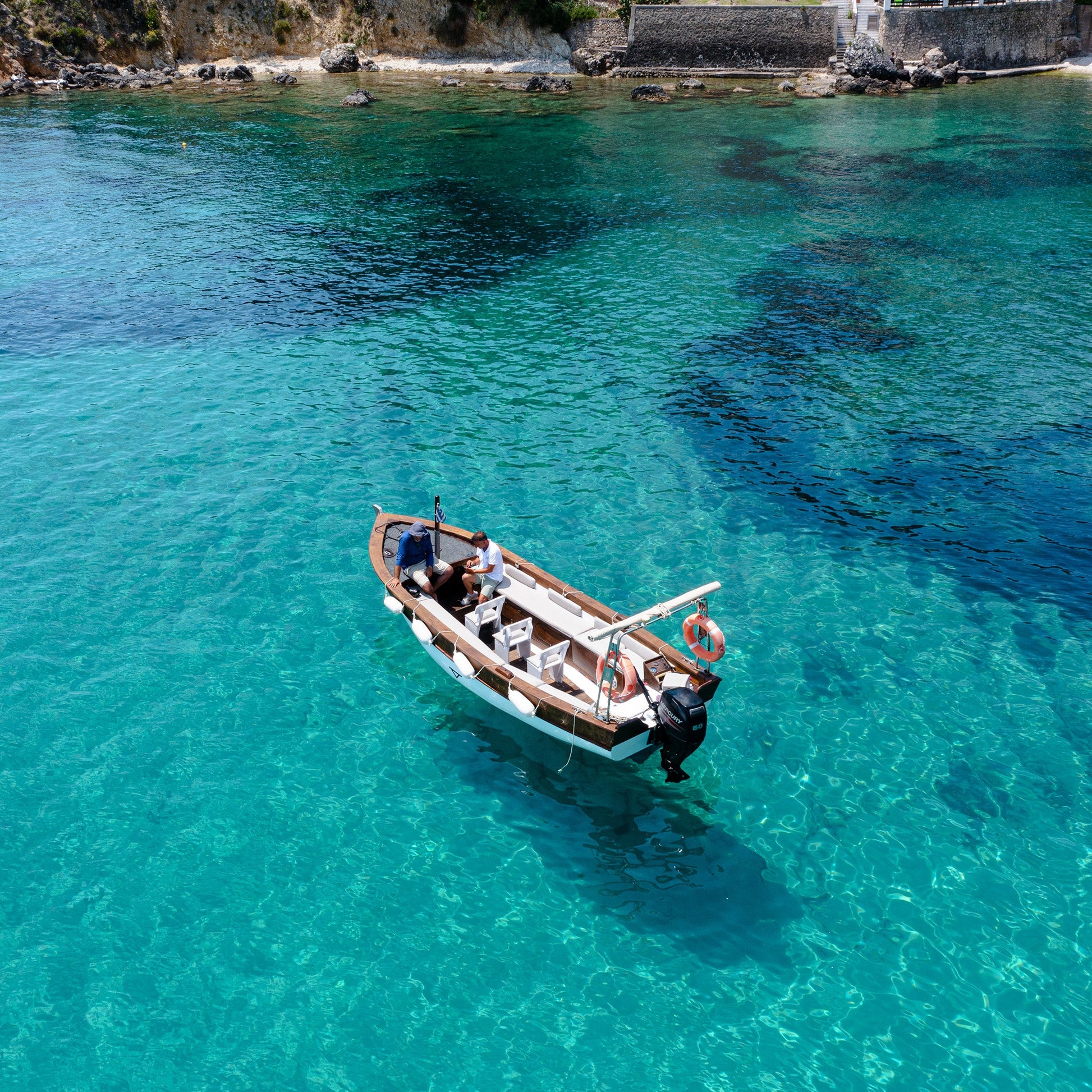 Elefterios Wooden Traditional Boat