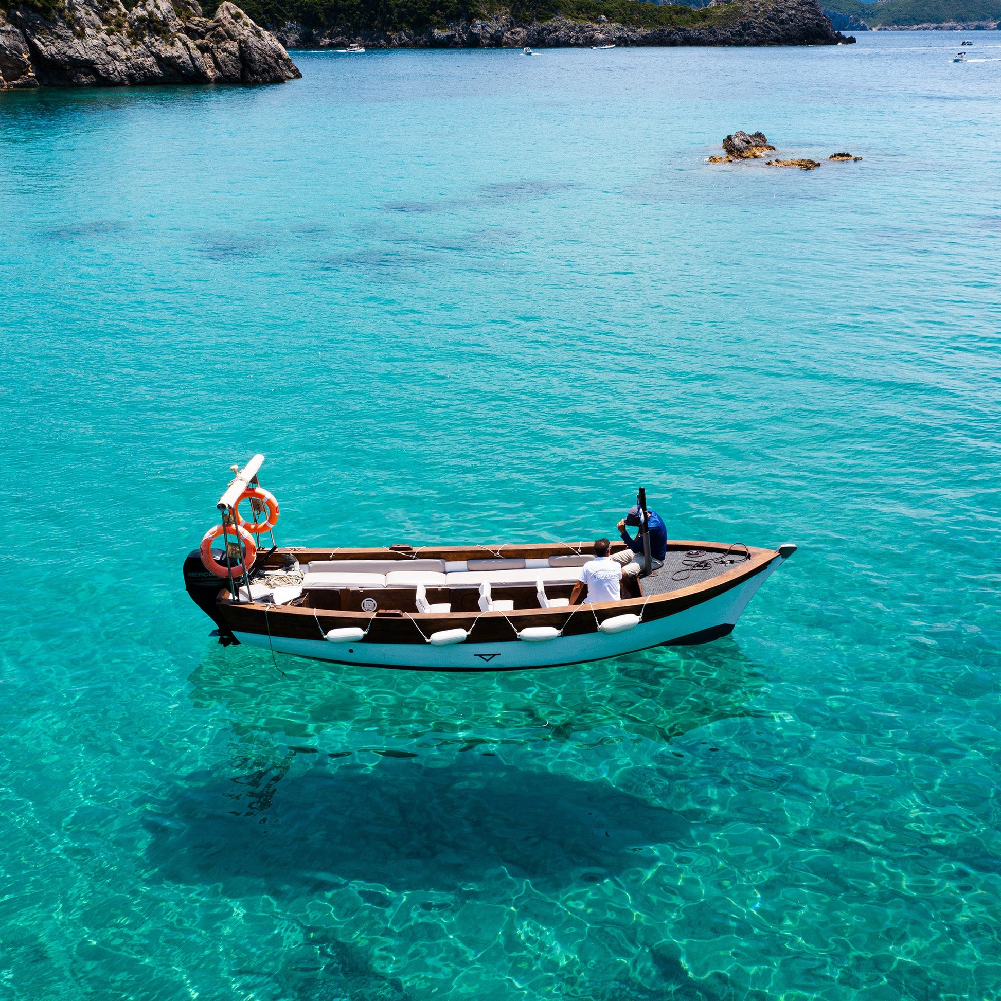 Elefterios Wooden Traditional Boat